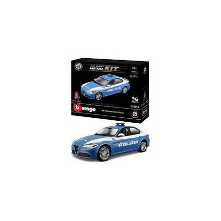 modellino bburago kit giulia polizia 1/24 [930132.006]
