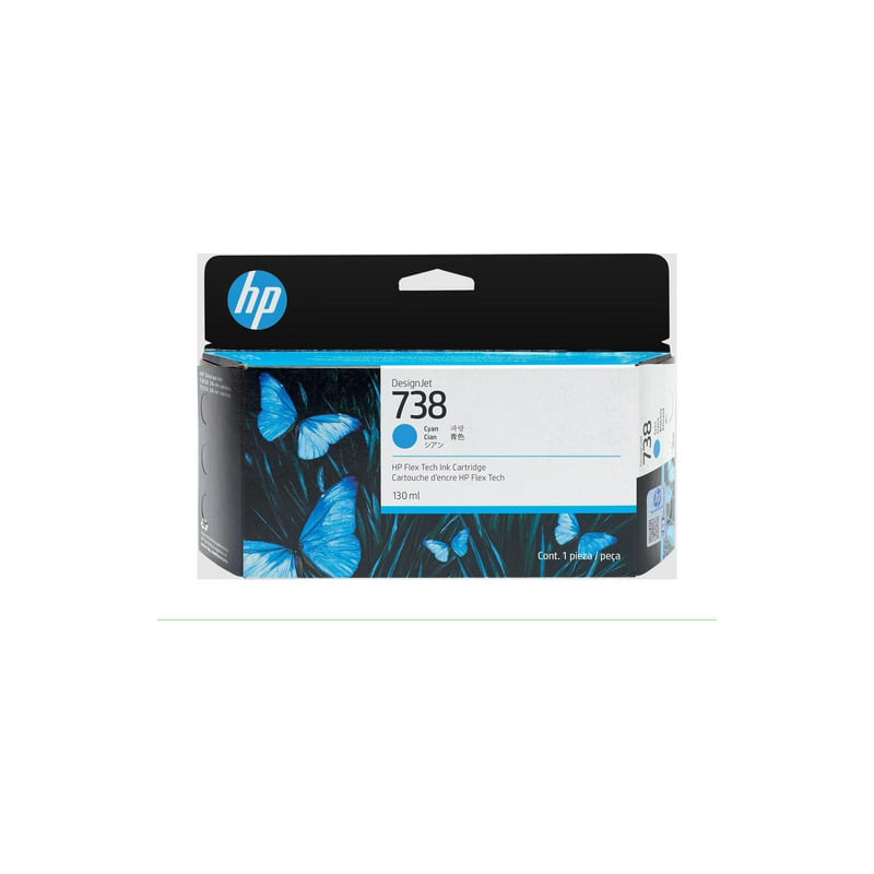 cartuccia d'inchiostro hp 738 per design jet t850/t950 130ml