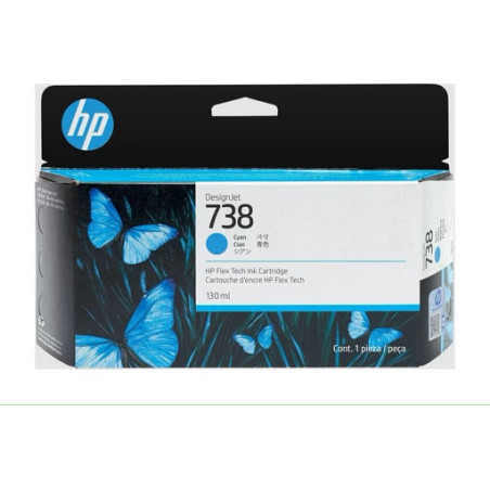 cartuccia d'inchiostro hp 738 per design jet t850/t950 130ml