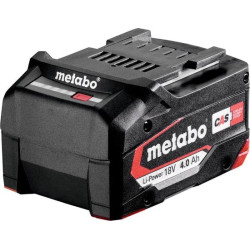 batteria per utensili metabo li-power 18v 4.0ah nero [625027000]
