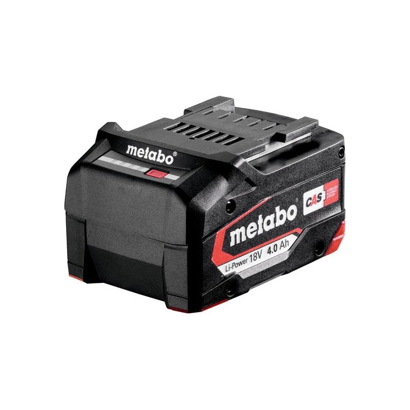 batteria per utensili metabo li-power 18v 4.0ah nero [625027000]