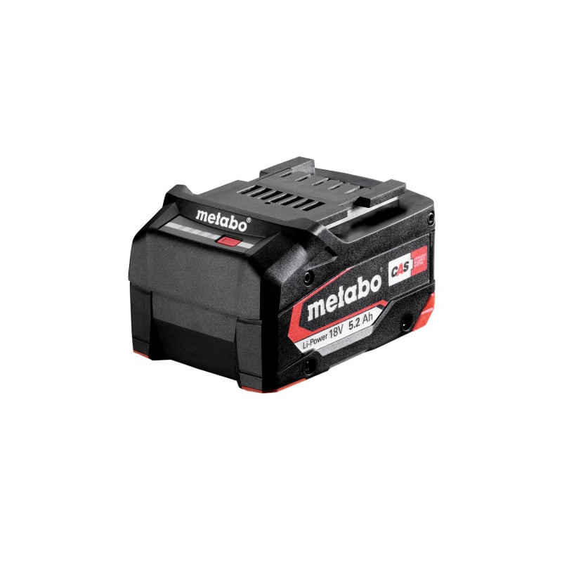 batteria per utensili metabo li-power batteria 18v 5.2ah nero