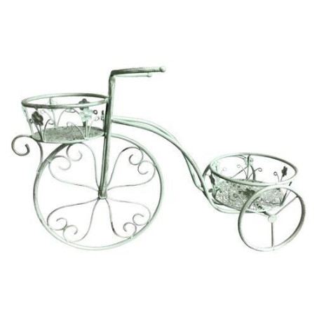 porta piante amicasa bici 2 posti verde salvia anticato