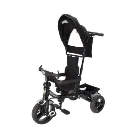 triciclo globo evo 5in1 con parasole nero [8014966055679]