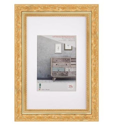 cornice portafoto walther barocca in legno oro 30 x 40cm [cr040g]