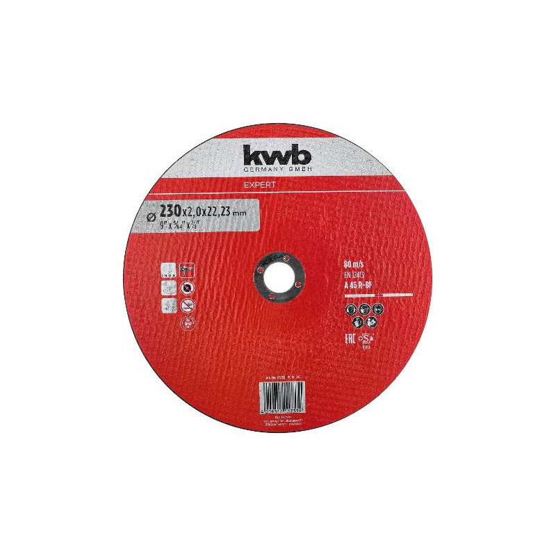 disco taglio kwb 711733 per smerigliatrice 230mm [711733]