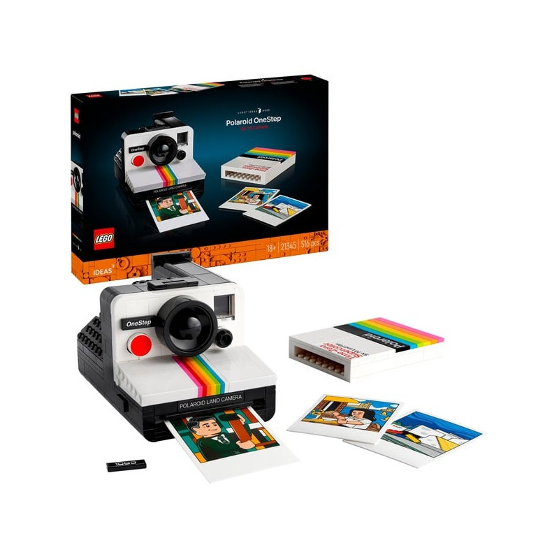 lego 21345 ideas polaroid onestep sx-70 fotocamera istantanea