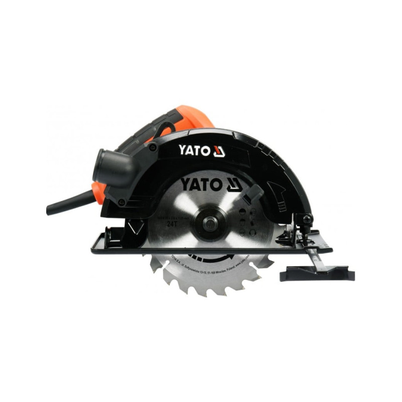 sega circolare yato yt-82152 portatile 185mm 1500w nero/arancione