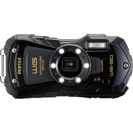 fotocamera ricoh wg-90 full hd 16mp nero [02135]