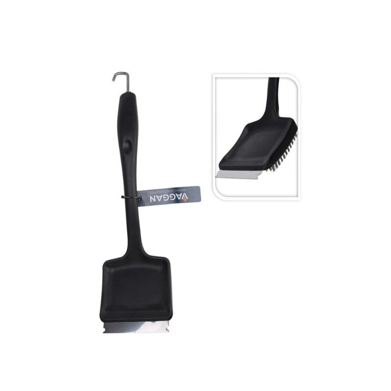 spazzola per barbecue vaggan xxl nero