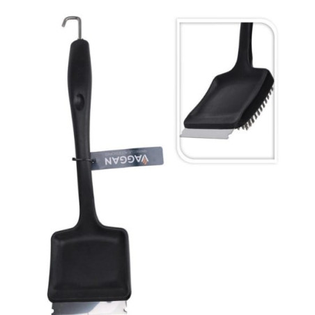 spazzola per barbecue vaggan xxl nero