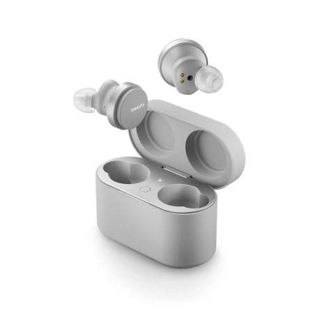 auricolari philips tat8506wt/00 wireless/bluetooth bianco [uhphirdbtat85wt]