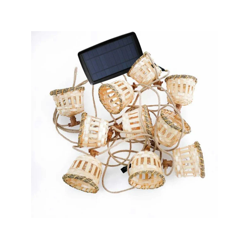 catena luminosa decorativa newgarden aurora solar e12 2w 10led 350lm