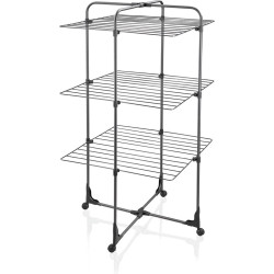 stendibiancheria da pavimento leifheit 270 27m nero [1078705]