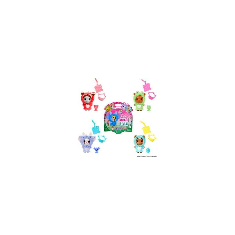 barbie cutie reveal pets costume cuties series [hrk32]