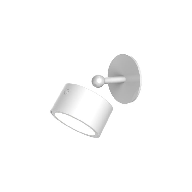 applique da parete a led newgarden roll 8 300lm bianco [lumrol080bxwlnw]