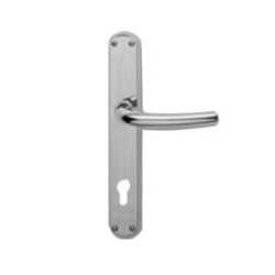 Maniglia milena ottone cro sat placca 8x85 yale [ghidini ]