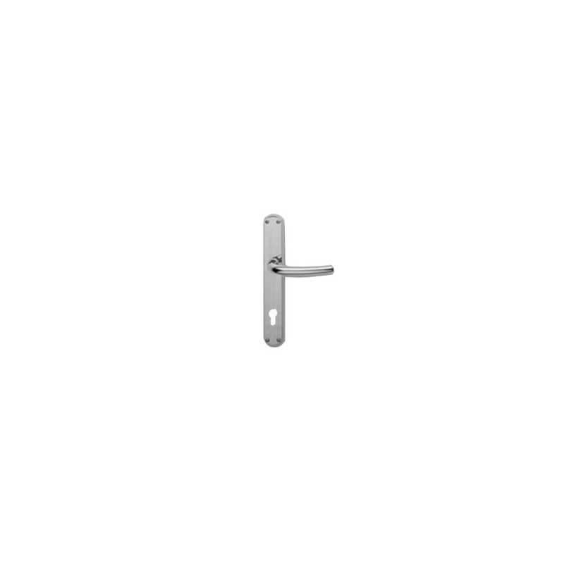 Maniglia milena ottone cro sat placca 8x85 yale [ghidini ]