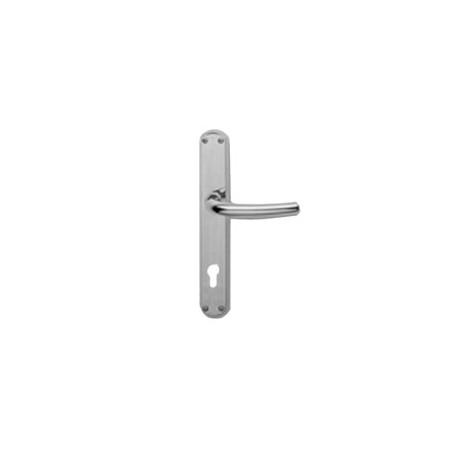 Maniglia milena ottone cro sat placca 8x85 yale [ghidini ]