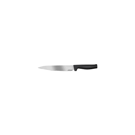 coltello da trinciante fiskars hard edge per carne 22cm nero [1051760]