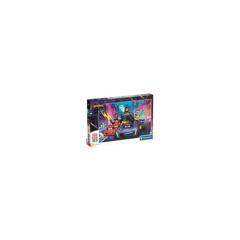 puzzle clementoni batruote multicolore 104pz [wgcleq0uc025761]