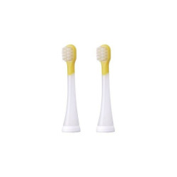set testine di ricambio spazzolino panasonic ew0942w835 2pz giallo/bianco