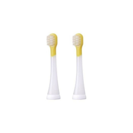 set testine di ricambio spazzolino panasonic ew0942w835 2pz giallo/bianco
