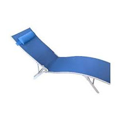 lettino prendisole amicasa kz013 oscar azzurro