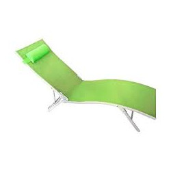 lettino prendisole amicasa kz013 oscar verde mela
