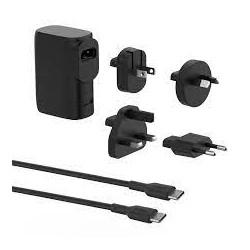 alimentatore da rete da viaggio ibrido belkin boost charge bpz003bt1mbk-b6