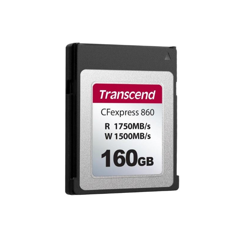 scheda cfexpress 160gb transcend slc cfexpress 860 tipo b nero [ts160gcfe860]