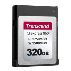scheda cfexpress 320gb transcend slc cfexpress 860 tipo b nero [ts320gcfe860]