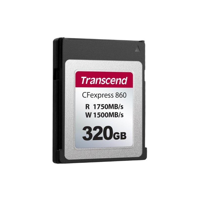scheda cfexpress 320gb transcend slc cfexpress 860 tipo b nero [ts320gcfe860]