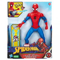 hasbro marvel spider-man thwip azione 33cm multicolore [f8115]