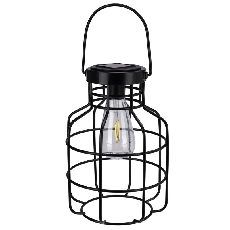 lampada solare koopman night 51200900 a batteria 8xled nero [51200900]