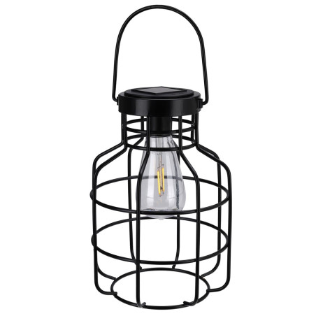 lampada solare koopman night 51200900 a batteria 8xled nero [51200900]