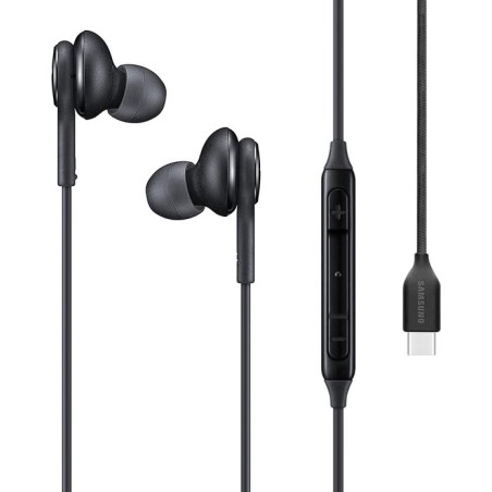 auricolari samsung akg cablato con microfono usb c nero