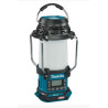lampada da campeggio makita mr009gz con radio a batteria c. lanterna