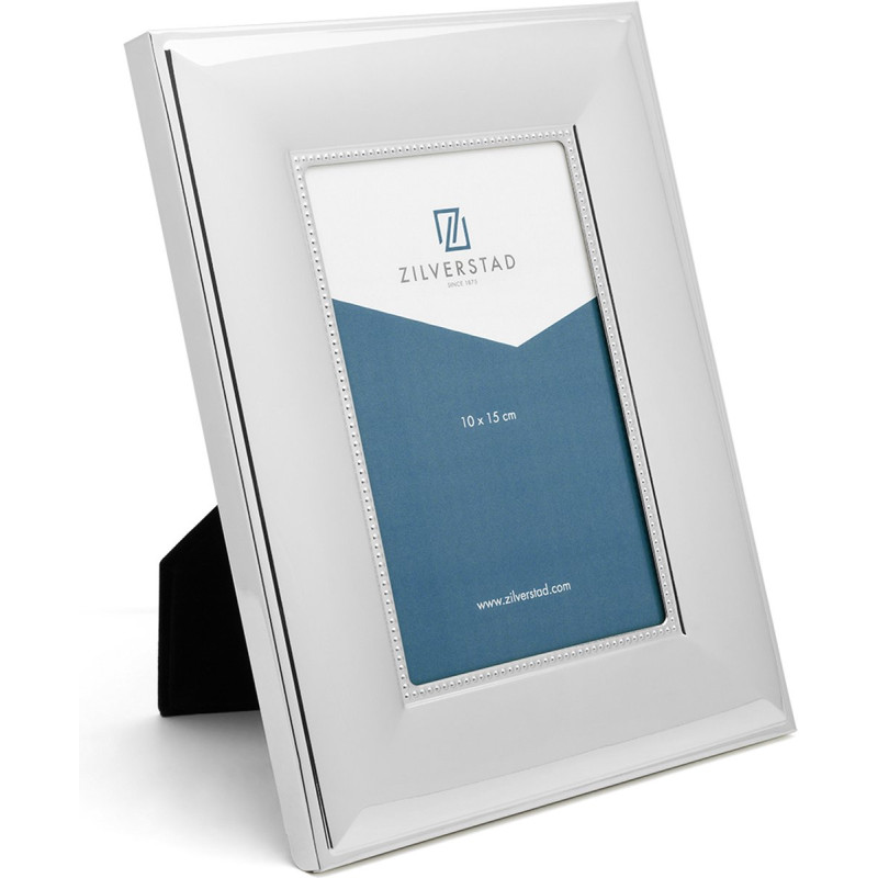 portafoto zilverstad parigi rettangolare piatta 10x15cm argento [7663232]