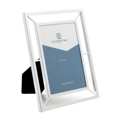 portafoto zilverstad prisma rettangolare piatta 10x15cm argento [7673232]