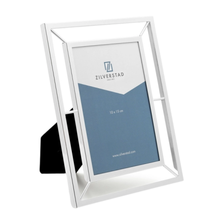 portafoto zilverstad prisma rettangolare piatta 10x15cm argento [7673232]