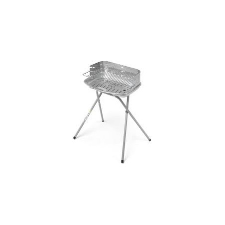 barbecue a carbonella ompagrill 40098 alluminato argento