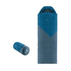 sacco a pelo ferrino antelao square sx blu/grigio