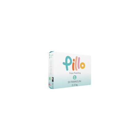 pannolini pillo enjoy parenting taglia 1 2-5kg 33pz