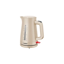 bollitore elettrico bosch twk3m127 mymoment 1.7l 2400w beige/marrone
