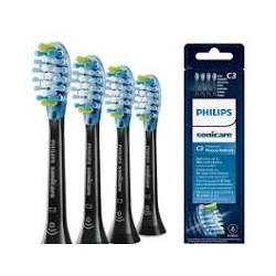 testine spazzolino philips sonicare c3 premium difesa a piastre nero