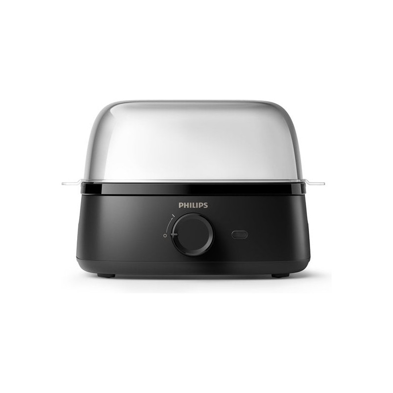 cuociuova philips serie 3000 hd9137/9 per 6 uova nero [hkphijahd913790]