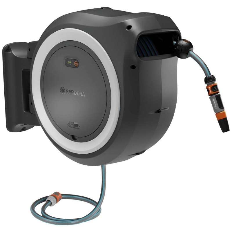 tubo da giardino gardena powerroll xxl p4a solo 35m 18v grigio/gianco