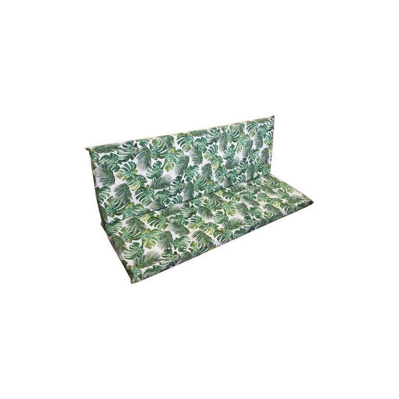 set cuscini olibo bahamas dondolo 3 posti 170x50x6cm verde