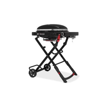 barbecue a gas weber traveller compact con 2ruote 3.2kw nero